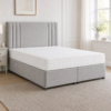 Side view of the Auro Arbour ottoman storage bed