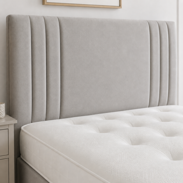 Auro Arbour ottoman storage bed with upholstered headboard