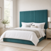 Front view of the Auro Belgrave Panel Bed