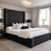 Auro Bellamere Luxury Bed with statement upholstered headboard