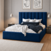 Auro Bromley ottoman storage bed in a styled bedroom