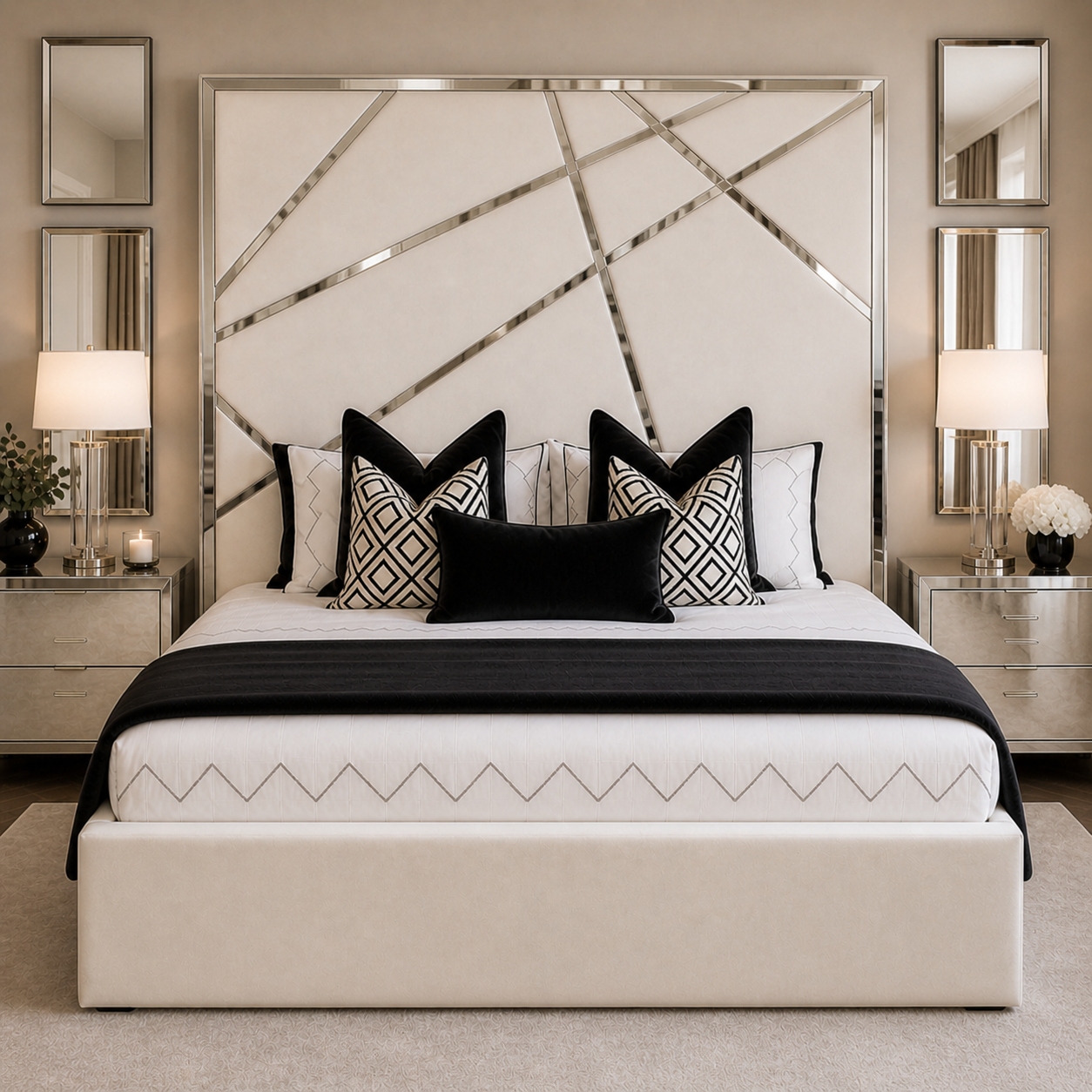 Auro Celeste Line Luxury Bed gallery detail