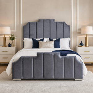 Auro Emerson Upholstered Bed with upholstered headboard
