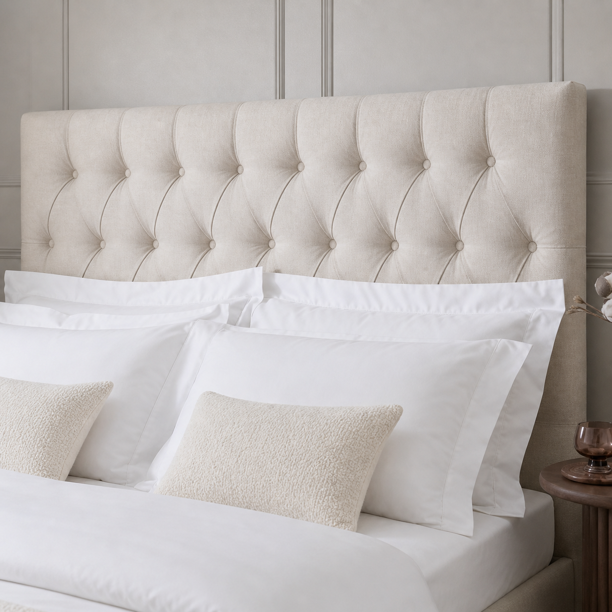 Side profile of the Auro Fairmont Ottoman Storage Bed