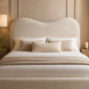 Auro Fleur Boucle Luxury Bed full bed view