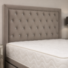 Auro Hadley Ottoman Storage Bed with upholstered headboard and ottoman storage base