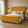 Front view of the Auro Harper Wing Bed