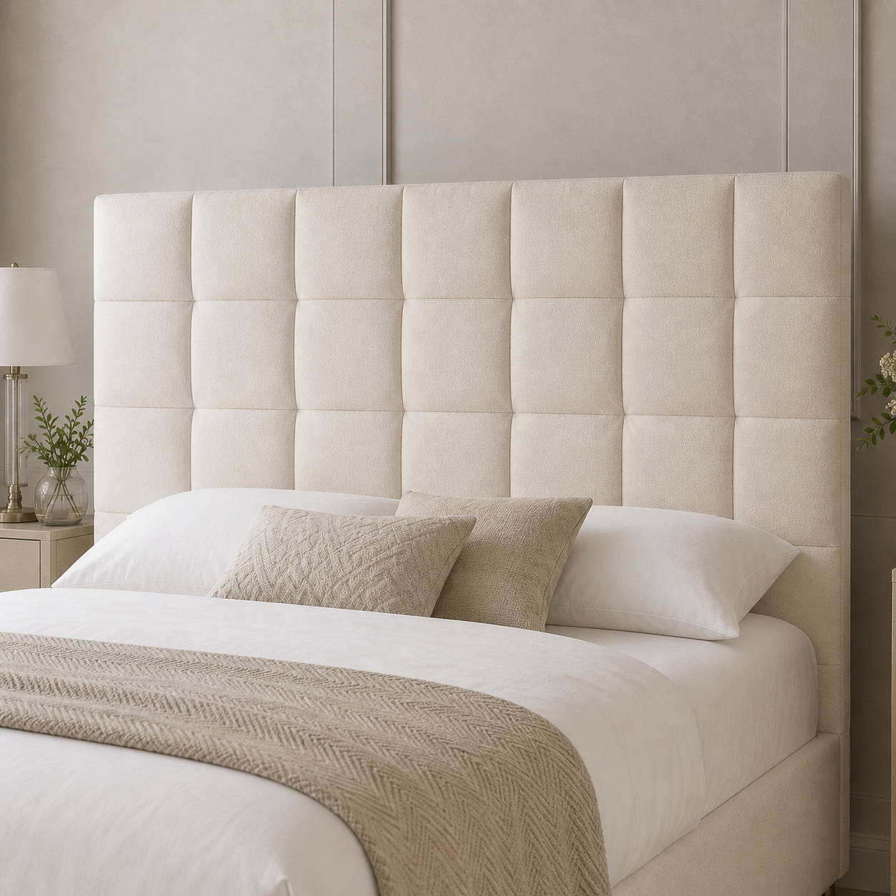 Side profile of the Auro Langford Ottoman Storage Bed