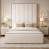Auro Laurent Luxury Bed with statement upholstered headboard