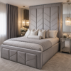 Auro Majorelle Luxury Bed full bed view