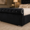 Auro Marlowe sleigh bed gallery view