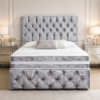 Styled bedroom view of the Auro Milan Divan Bed