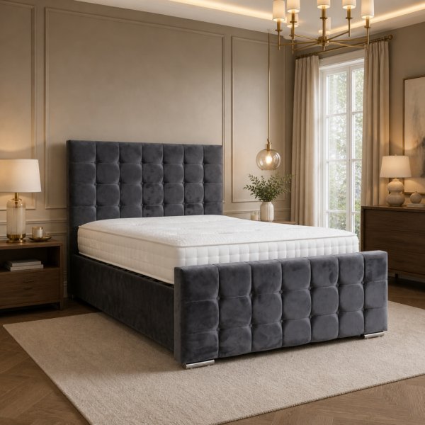 Auro Monroe upholstered bed gallery view