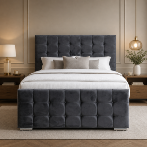 Auro Monroe Upholstered Bed with upholstered headboard