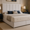 Side profile of the Auro Richmond Ottoman Storage Bed