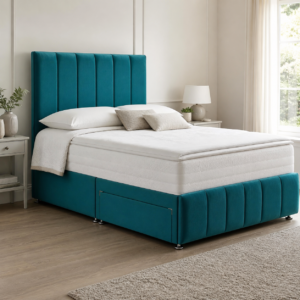 Auro Savoy divan bed with upholstered finish