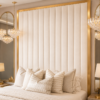 Auro Seraphine luxury bed styled in a premium bedroom setting