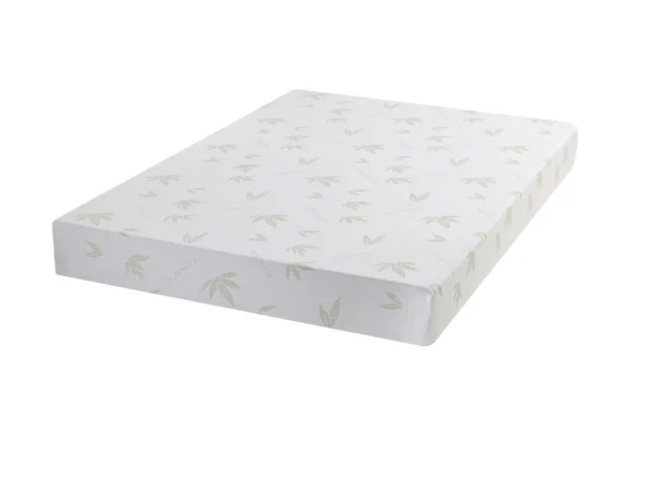 Auro Sleep Aloe Vera 8-inch Memory Foam Mattress main mattress view