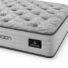 Auro Sleep Carbon Gel Memory Luxury Pocket Mattress angled mattress view