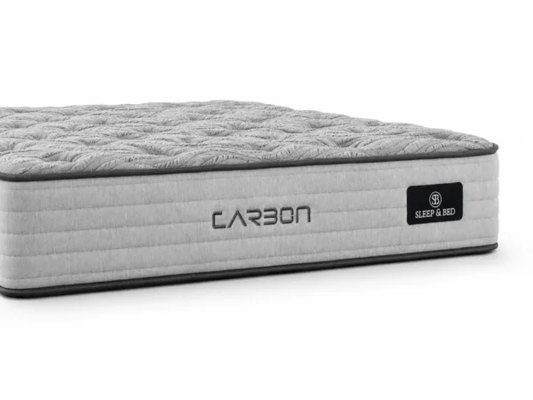 Auro Sleep Carbon Gel Memory Luxury Pocket Mattress side mattress view