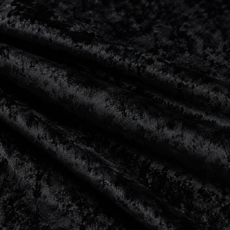 Crush Black fabric preview