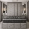 Auro Sleep Graphite Memory Luxury Pillow Top Mattress lifestyle bed view