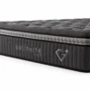 Auro Sleep Graphite Memory Luxury Pillow Top Mattress side mattress view
