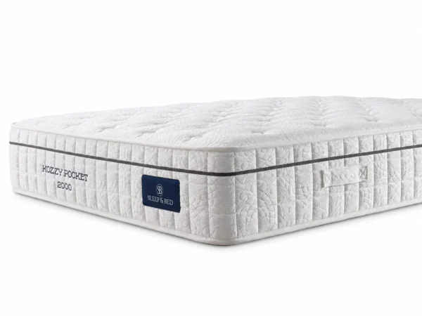 Auro Sleep Kozzy Pocket 2000 Luxury Memory Foam Mattress side mattress view