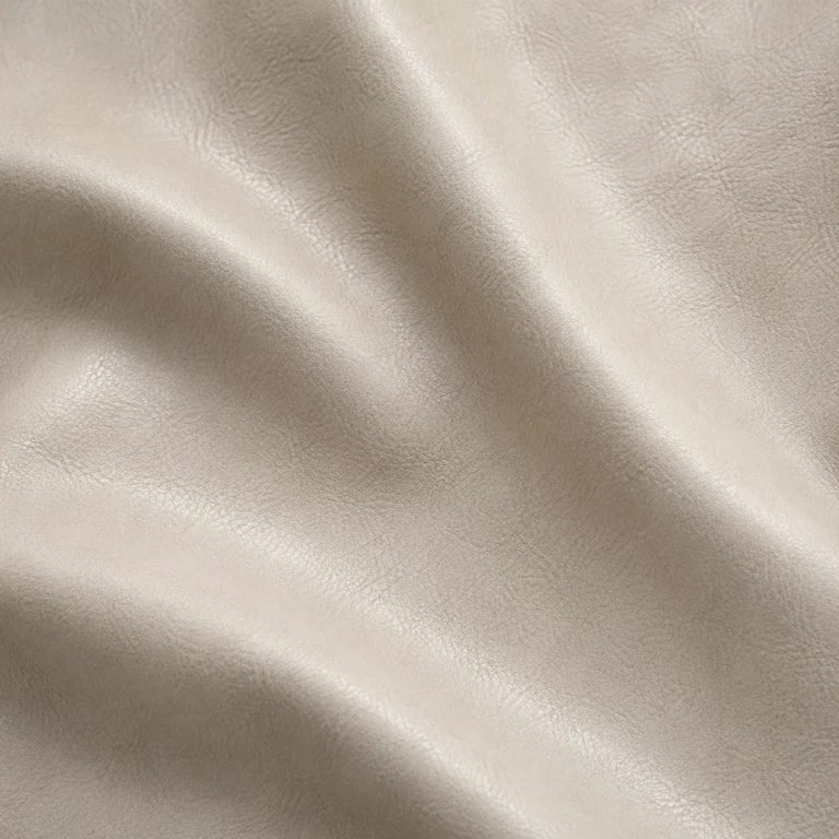 Leather-look Cream fabric preview