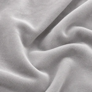 Auro Sleep Plush Silver fabric swatch