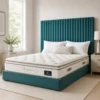 Auro Sleep Prestige Plus Pillow Top Luxury Pocket Mattress lifestyle bed view