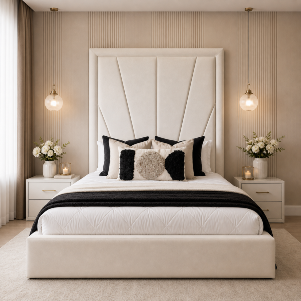 Front view of the Auro Soleil Luxury Bed