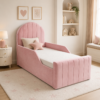 Auro Rosalie Luxury Kids Bed angled view in a styled bedroom