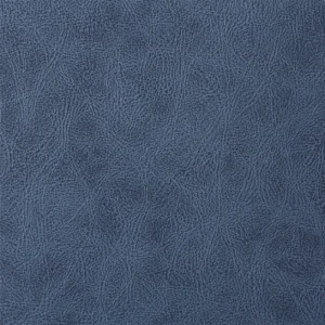 Blue leather look fabric swatch - Auro Sleep