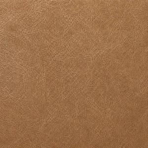 Tan leather look fabric swatch - Auro Sleep
